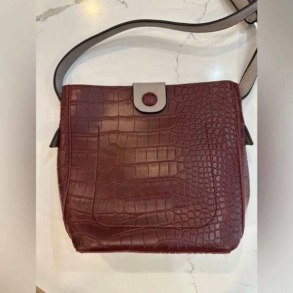 Burgundy Crossbody  purse - Picture 5 of 9